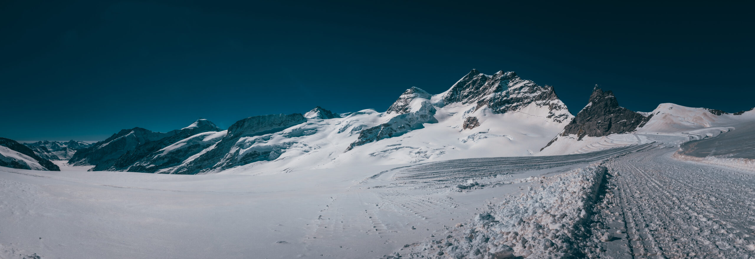 Paysage, la Jungfraujoch